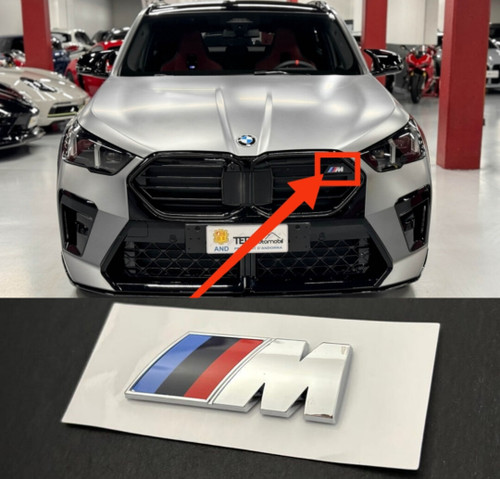 آرم جلو پنجره M بی ام و X2 اصلی bmw از سال 2024 & 2026