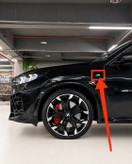 آرم بغل گلگیر جلو M بی ام و X1,X2,X4,iX1, 225L اورجینال bmw از سال 2019 & 2026