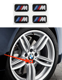 آرم M رینگ چرخ بی ام و مناسب تمام مدل bmw