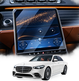 گلس محافظ مانیتور بنز - S-Class W223 | S450 / S500 / S580 | مدل 2021–2026 | 12.8"